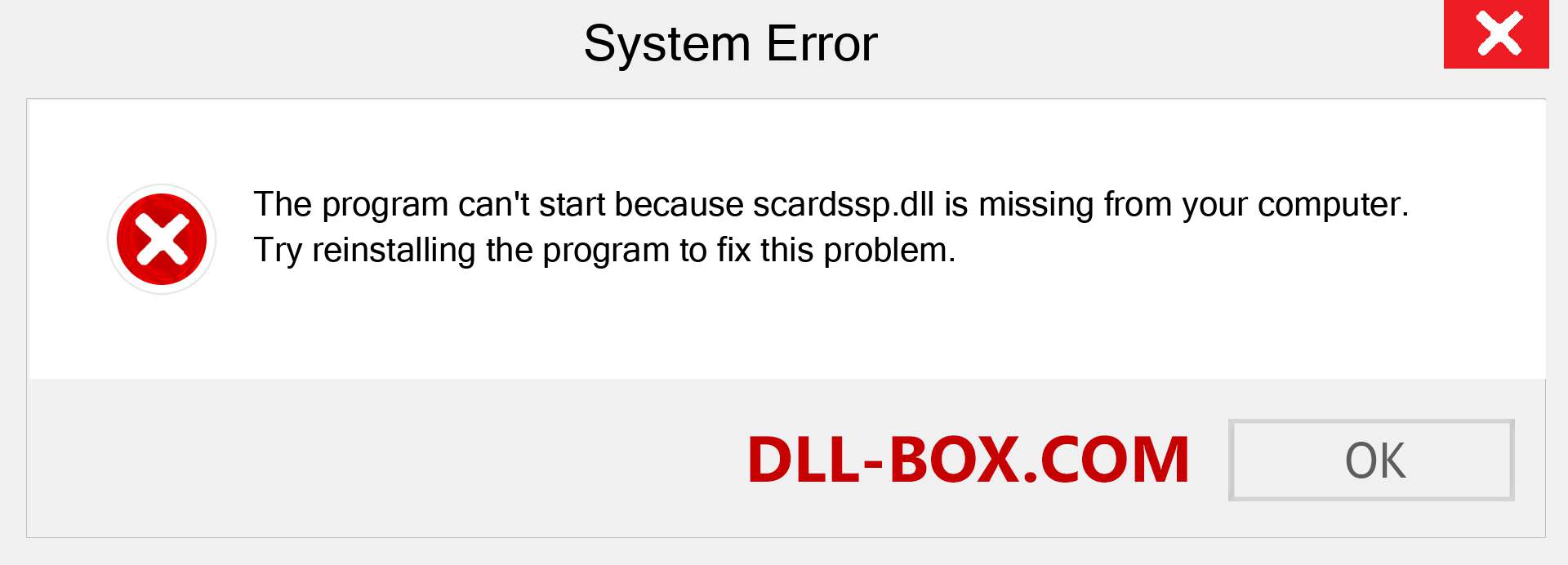  scardssp.dll file is missing?. Download for Windows 7, 8, 10 - Fix  scardssp dll Missing Error on Windows, photos, images